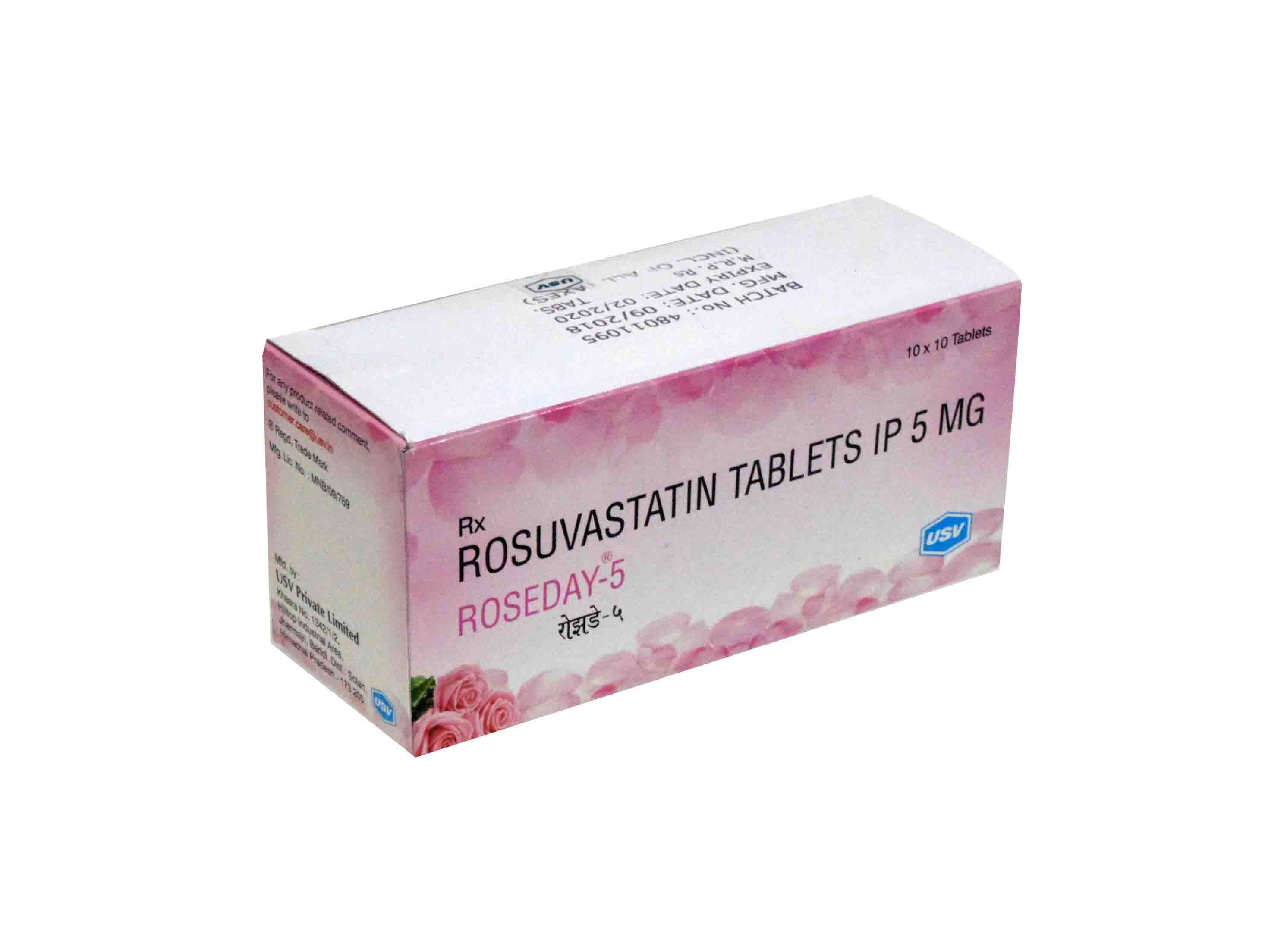 Tab roseday outlet 5 mg